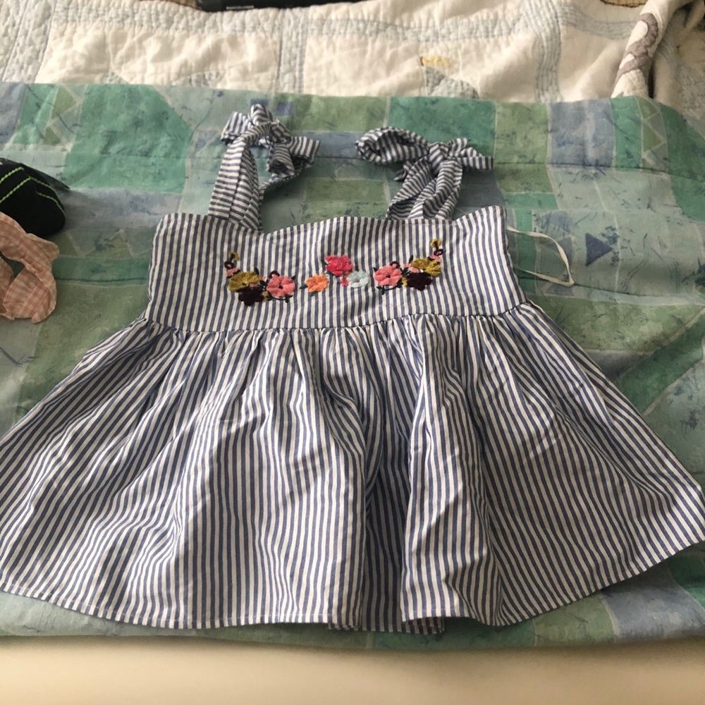 Zara Embroidered Tank Top